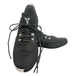 Nike Kobe Mamba Fury Black White Basketball Athletic Shoes Men's Size 9 USED